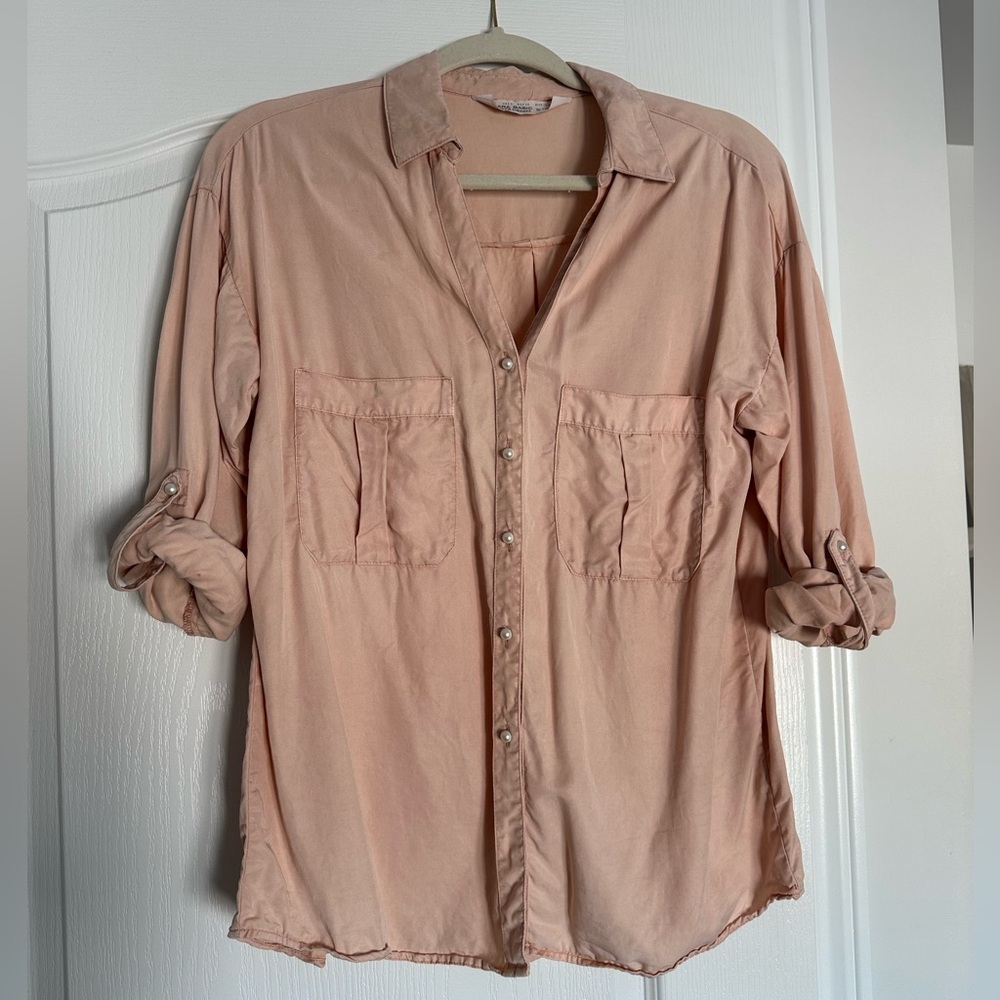 Zara Button up Blouse